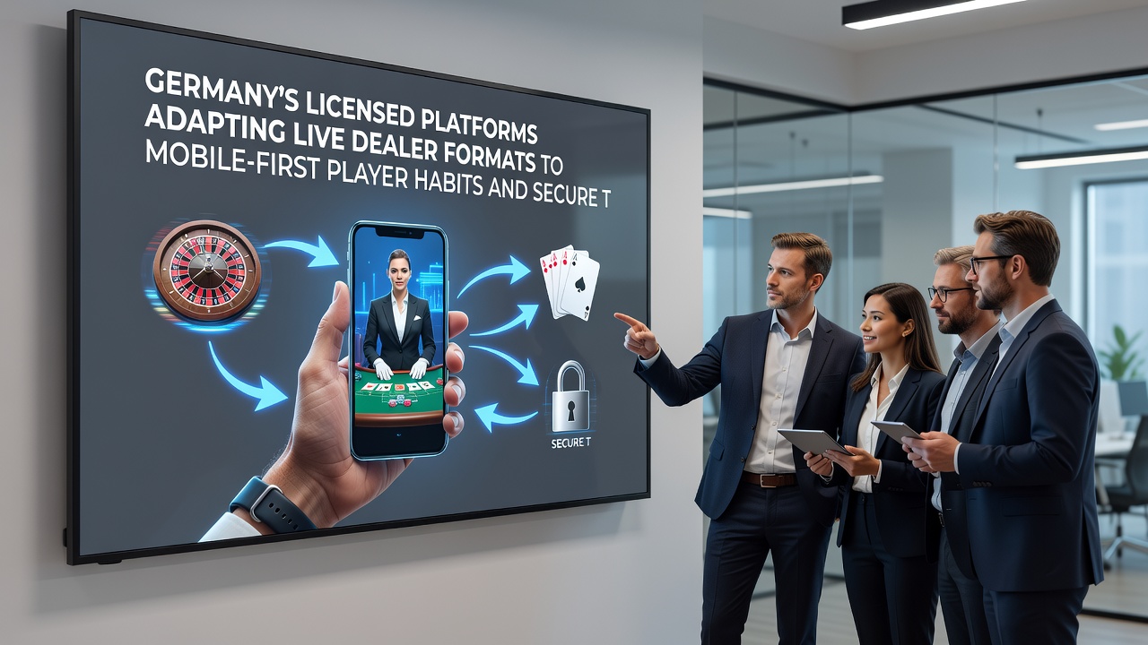 Sichere Transaktionsprozesse und mobile Live-Dealer-Integration auf deutschen Plattformen