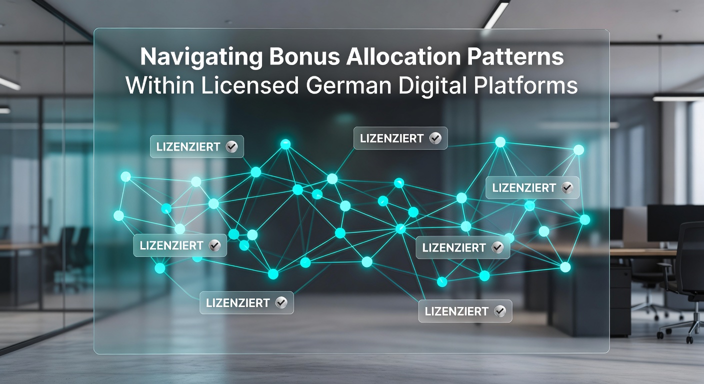 Illustration zu Bonus-Zuteilungsmustern auf lizenzierten deutschen Plattformen